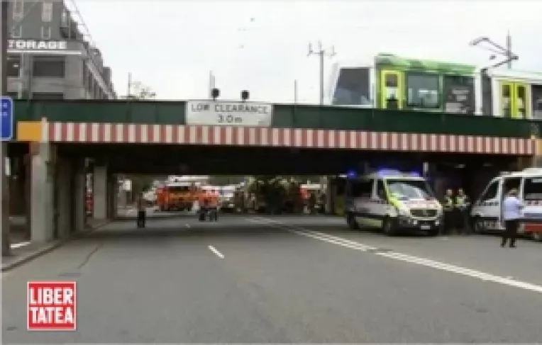 Accident la Melbourne, Australia