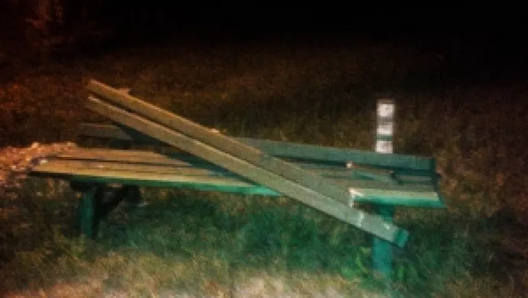 Acte de vandalim in Parcul Jirlau din Calarasi