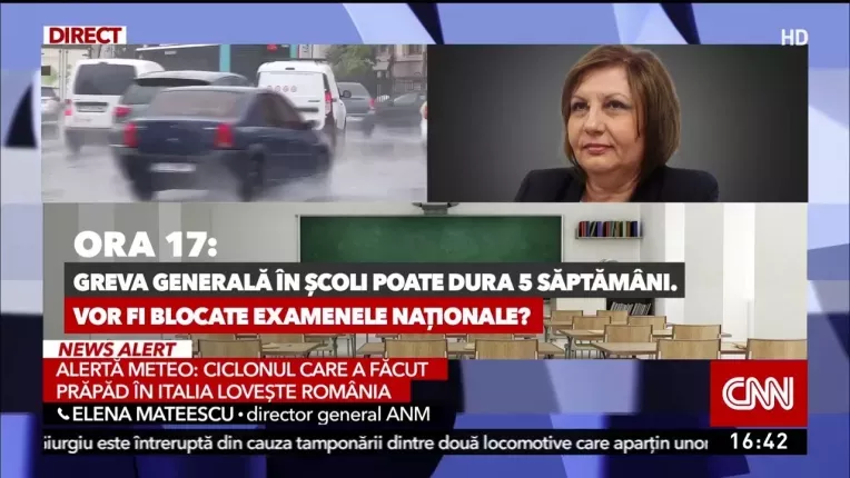 Alerta meteo: Ciclonul care a facut prapad in Italia loveste si Romania