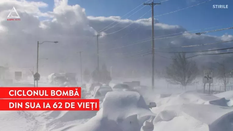 Bilantul mortilor creste in SUA in urma "ciclonului bomba"