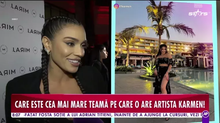 Care este cea mai mare teama pe care o are artista Karmen Minune