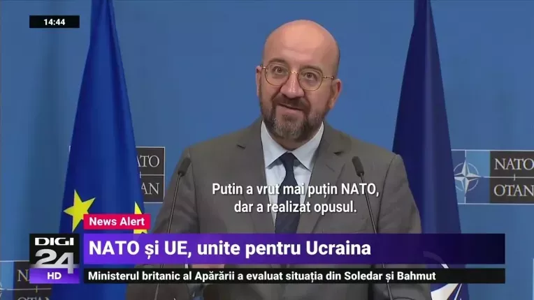 Document semnat de liderii NATO si UE: Putin a vrut sa cucereasca Ucraina si sa ne divizeze. A esuat