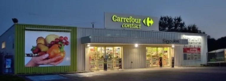 Noul brand Contact Carrefour in satele Romaniei
