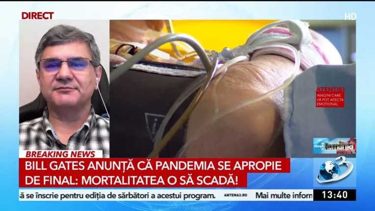 Octavian Jurma: Exista riscul sa apara o noua mutatie a virusului si un nou val