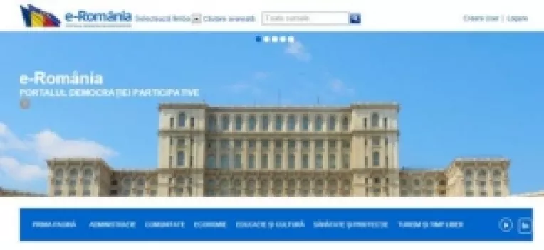 Opinii despre cel mai scump site din tara: e-Romania, un proiect castigat la licitatie de firma Omnilogic