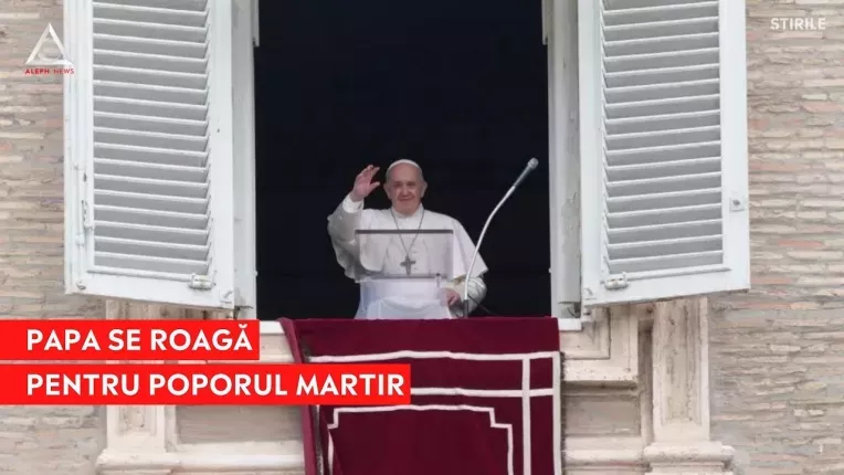 Papa Francisc se roaga pentru poporul ucrainean