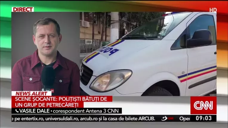 Politisti batuti de doi barbati si doua femei din Baia Mare, suparati ca le-a fost stricata petrecerea