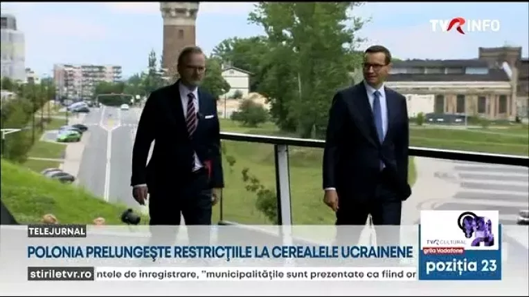 Polonia prelungeste interdictia de import de cereale din Ucraina