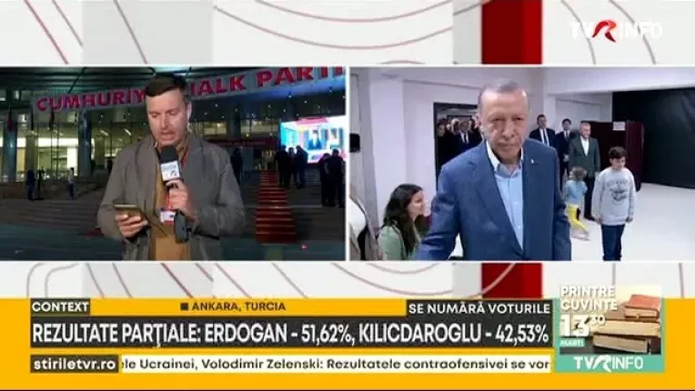 Rezultate partiale la alegerile prezidentiale si parlamentare din Turcia