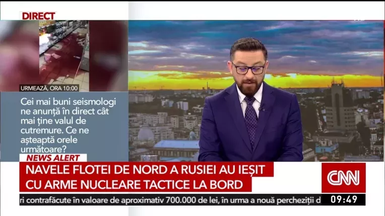 Rusia, o noua provocare pentru NATO. Nave cu arme nucleare tactice pe marile din nordul Europei