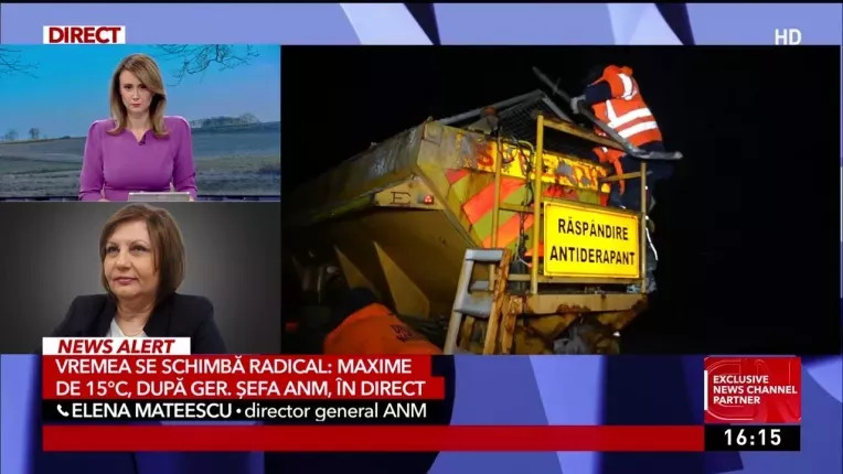 Schimbari radicale ale vremii in Romania. Elena Mateescu, anunta prognoza meteo actualizata