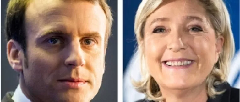 Sondaj: In turul 2 al prezidentialelor din Franta, Emmanuel Macron ar castiga cu 62% in fata lui Marine Le Pen (38%)