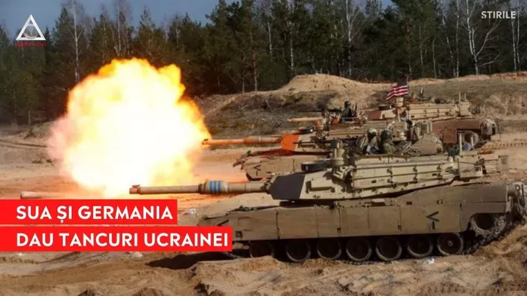 Ucraina va primi peste 100 de tancuri din partea statelor UE si SUA